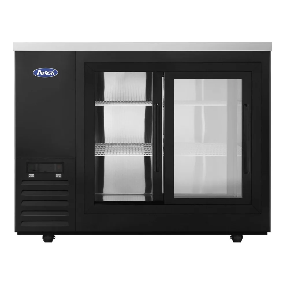 Atosa USA SBB48SGGRAUS2 Refrigerated Back Bar Cabinet