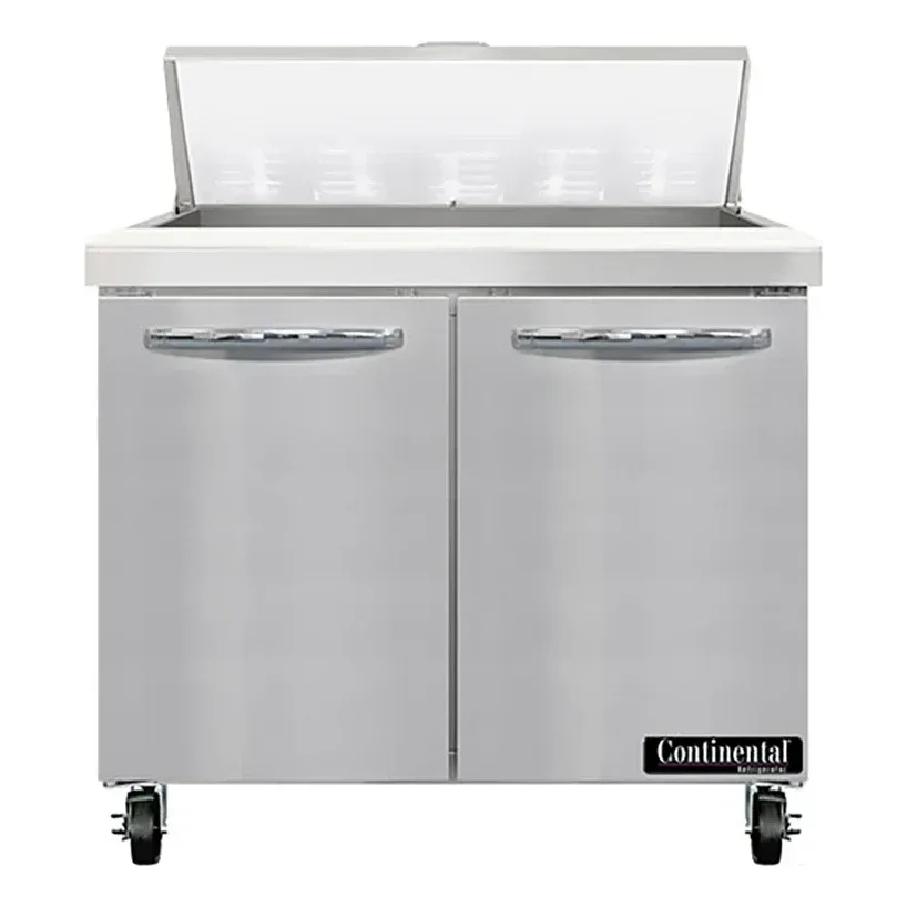 Continental SW36N10 36″ Sandwich/Salad Prep Table w/ Refrigerated Base, 115v