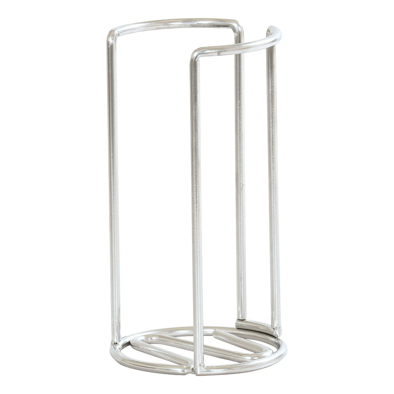 Cal-Mil 23806-49 Countertop Cup & Lid Holder, Chrome-Plated Finish, Compact 4.5"W x 4.5"D x 8.5"H