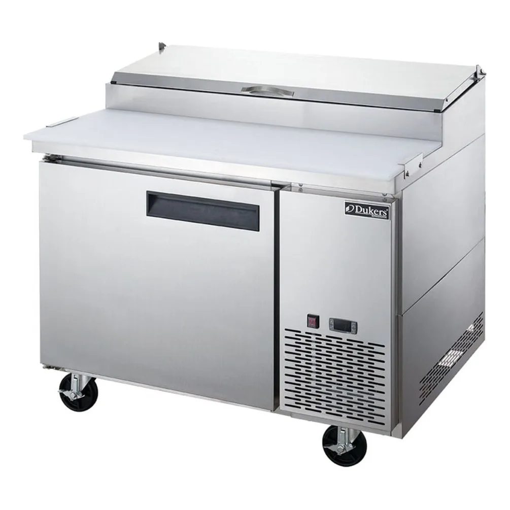 Dukers DPP44-6-S1 44 5/8" Pizza Prep Table w/ Refrigerated Base, 115v