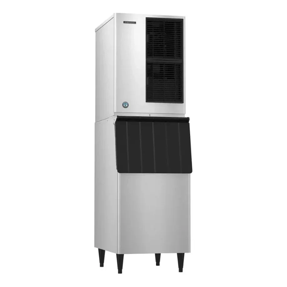 Hoshizaki KM-901MAJ/B-800SF/HS-2034/HS-2032 905 lb Crescent Cube Ice Machine w/ Bin – 800 lb Storage, Air Cooled, 208-230v/1ph