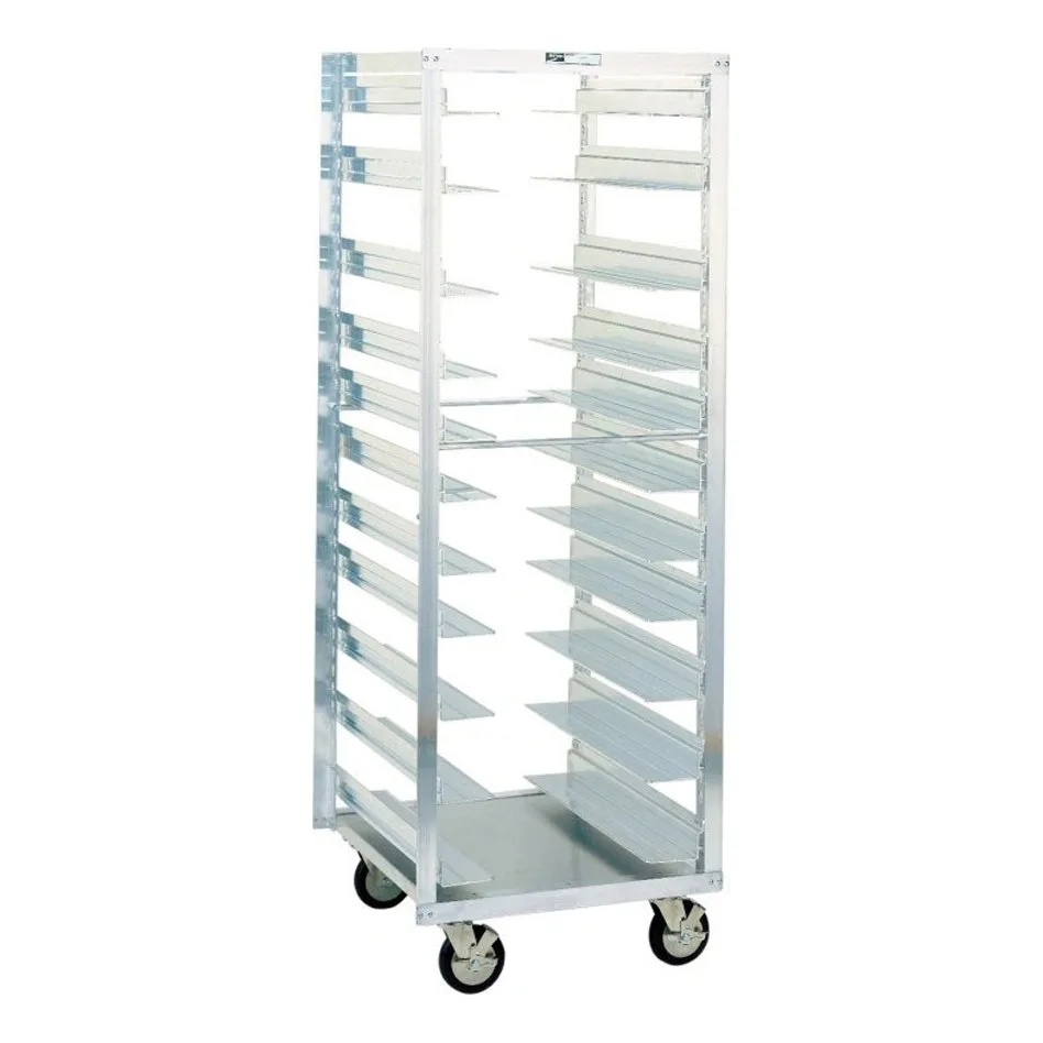 Metro RF78N 12 Pan End Load Aluminum Roll-In Refrigerator Pan Rack