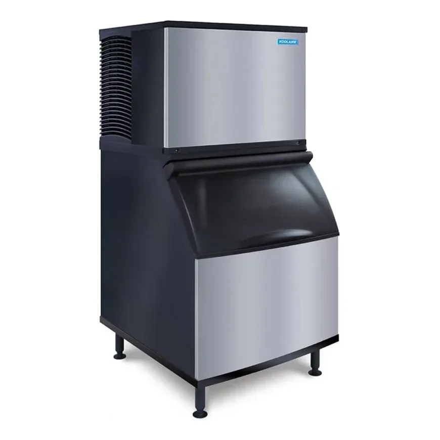 Koolaire KDT0300A/K400 Air Cooled Full Cube 333 lb Ice Machine with Bin, 365 lb Storage (Copy)