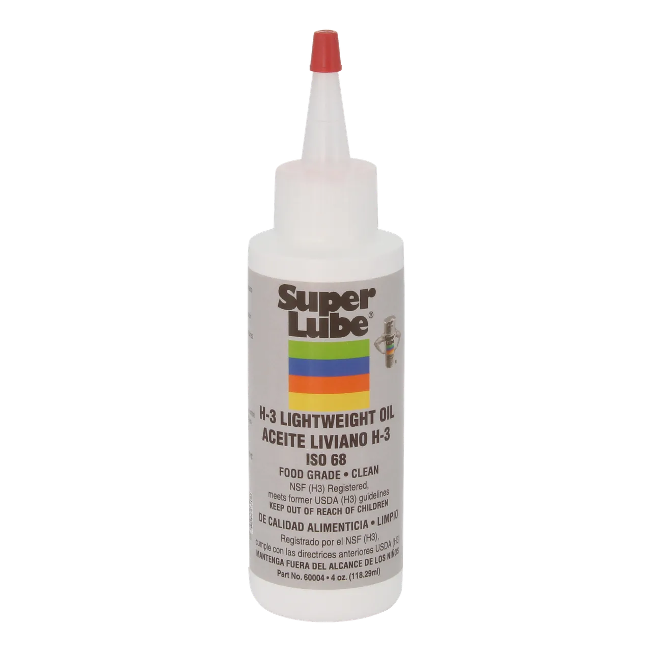 Alfa International 60004 Super Lube Lightweight Oil, 4 Oz., Bottle, Food Grade