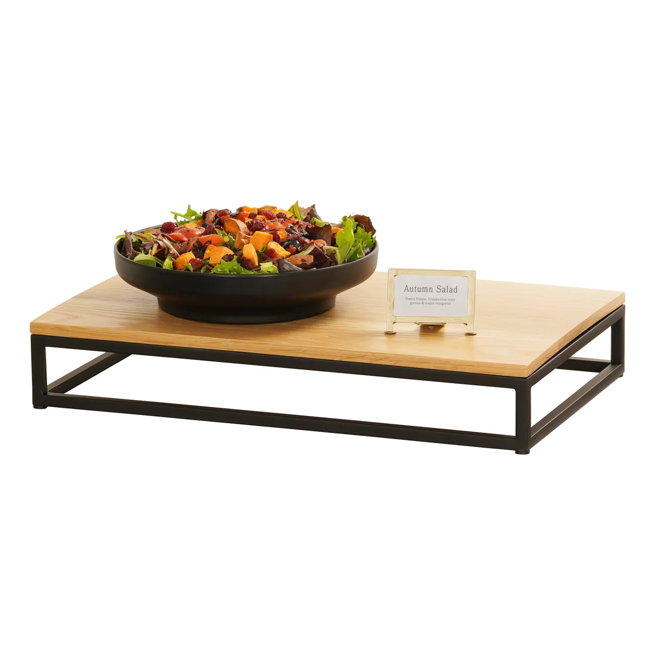 Cal-Mil 23854-3-13 Countertop Cup & Lid Dispenser, 12"W x 20"D x 3"H, Black Powder‑Coated Metal