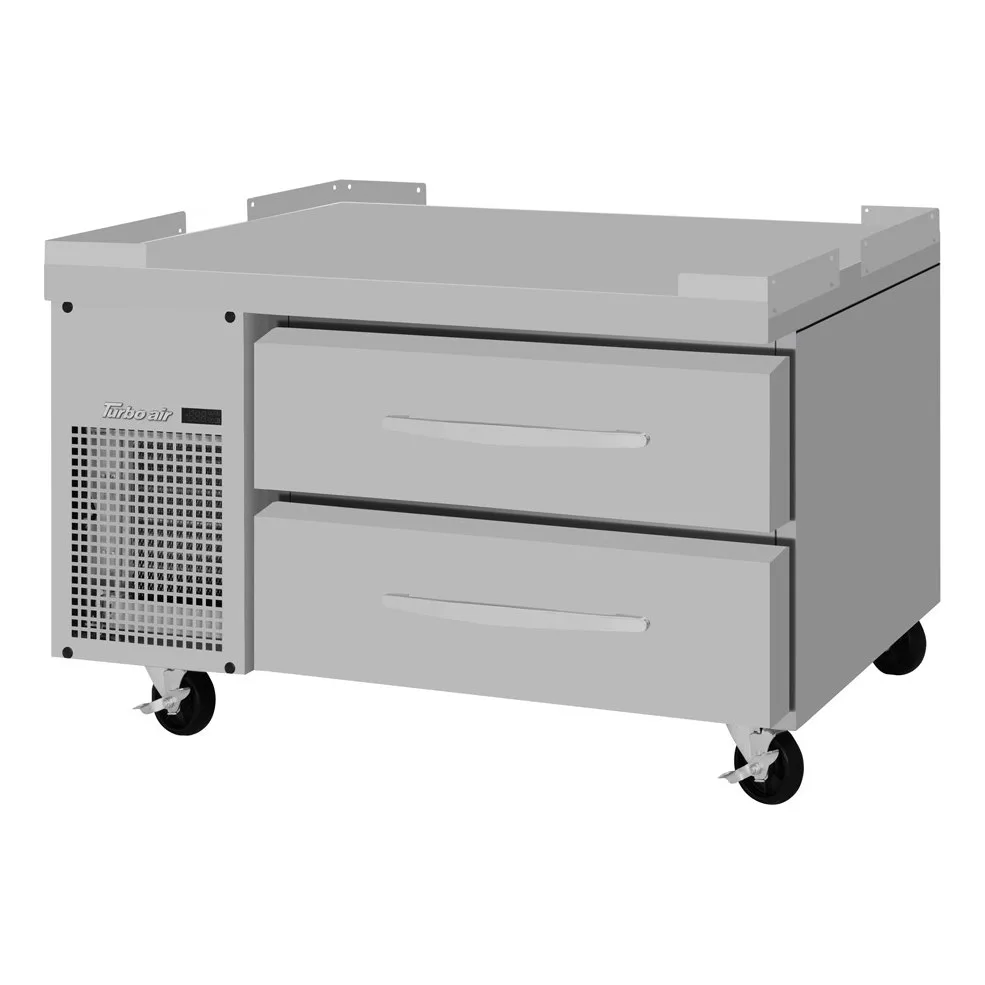 Turbo Air PRCBE-36F-N-FT 36″ Pro Series Refrigerated Chef Base, Flat Top, 4.6 cu. ft.