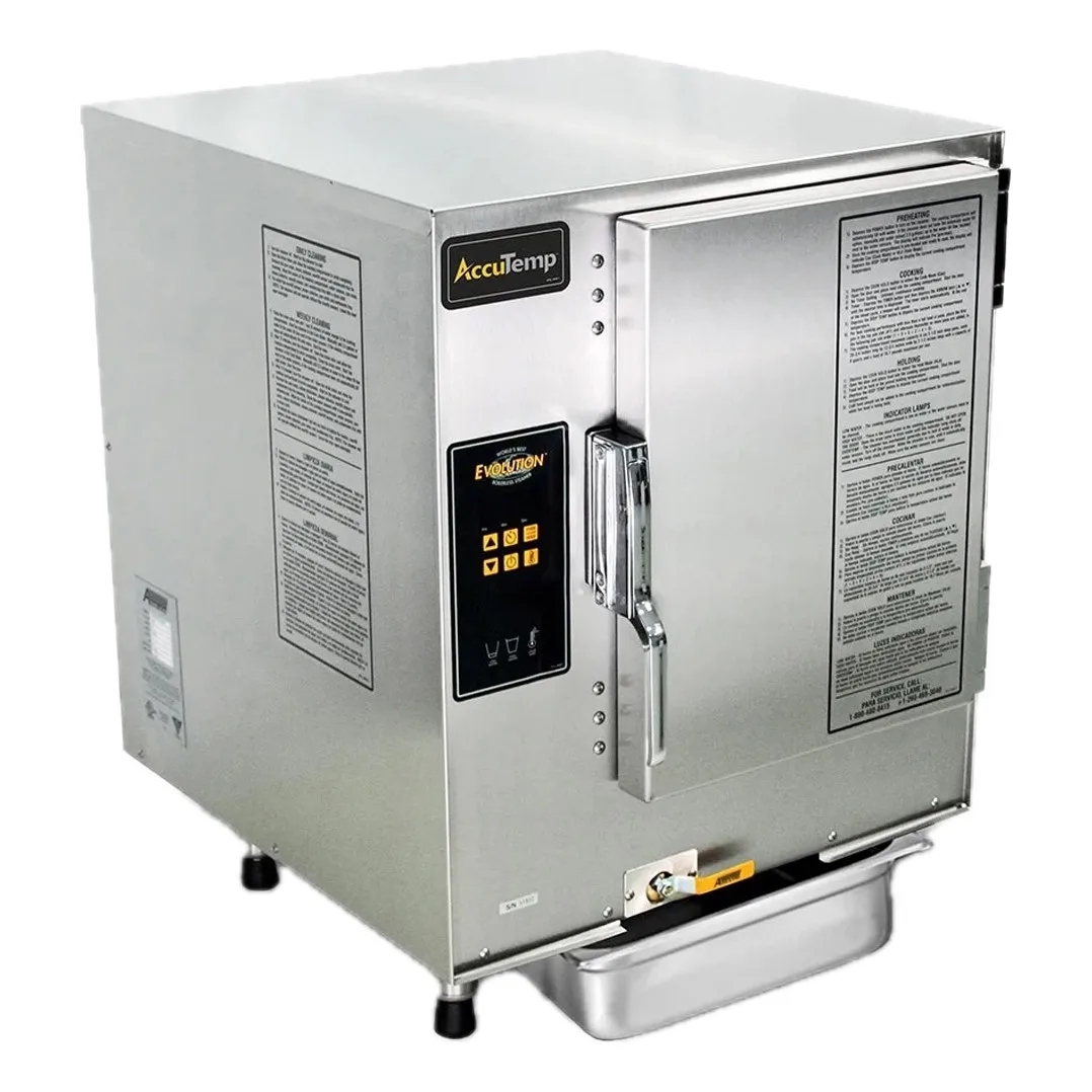 AccuTemp E62081D060 Countertop Electric Boilerless Convection Steamer w/ 6 Pans, 6kW, 208v/1ph