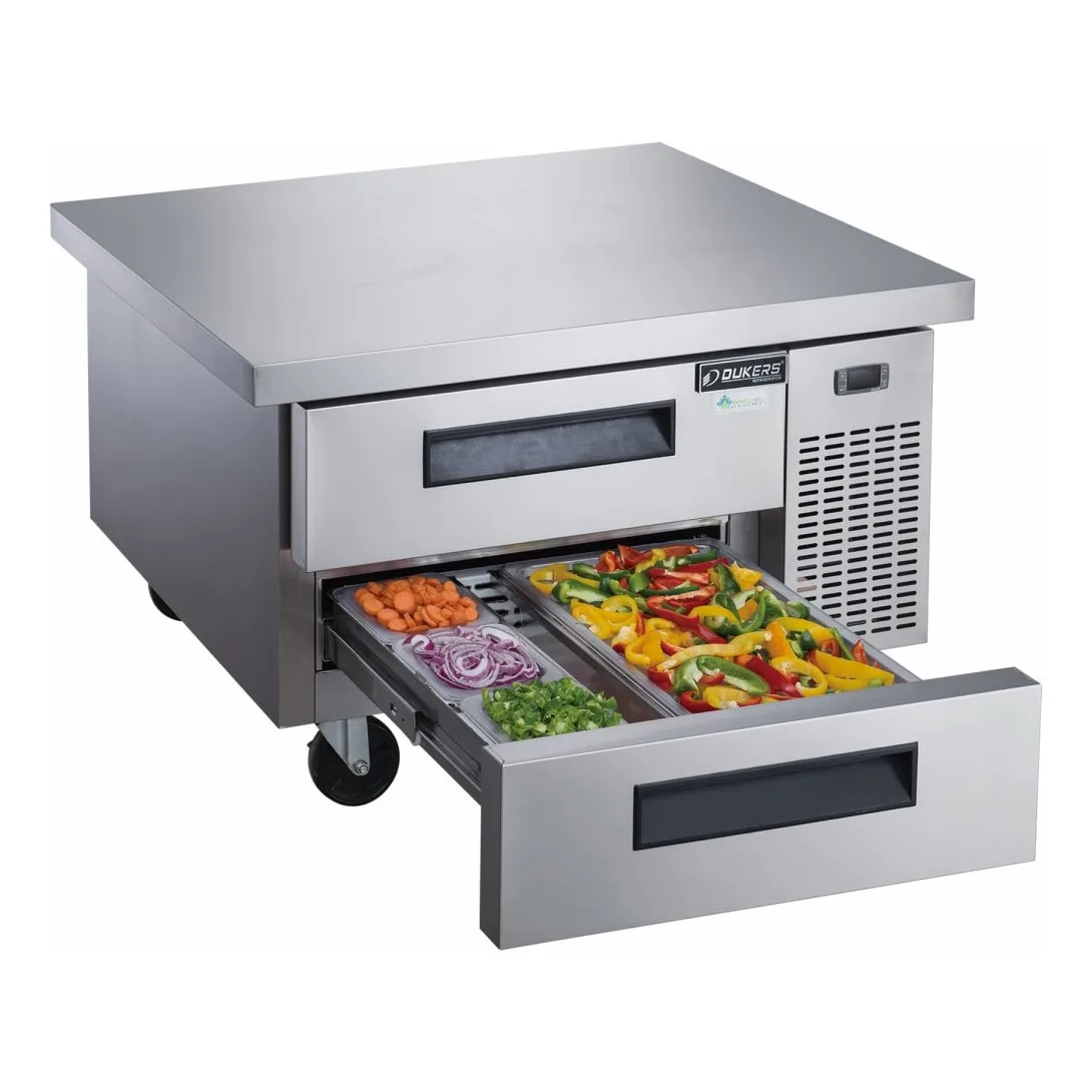 Dukers DCB52-60-D2 60" Chef Base w/ (2) Drawers - 115v
