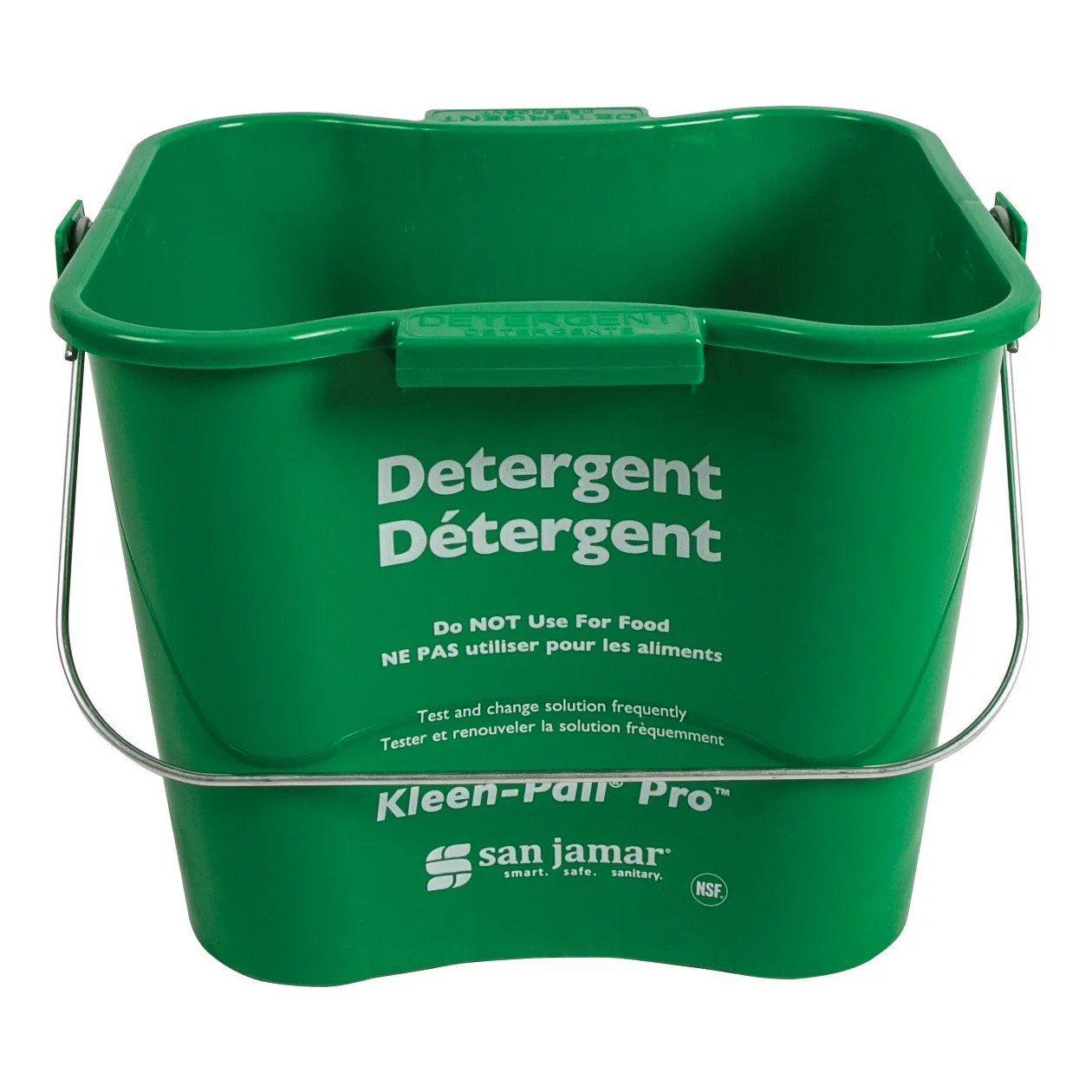 Carlisle KPP196GN San Jamar - Kleen-Pail® Pro™, 6 Qt., Rounded Corners