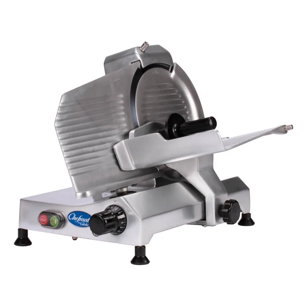 Globe C12 Manual Meat & Cheese Slicer w/ 12″ Blade, Belt Driven, Aluminum, 1/3 hp