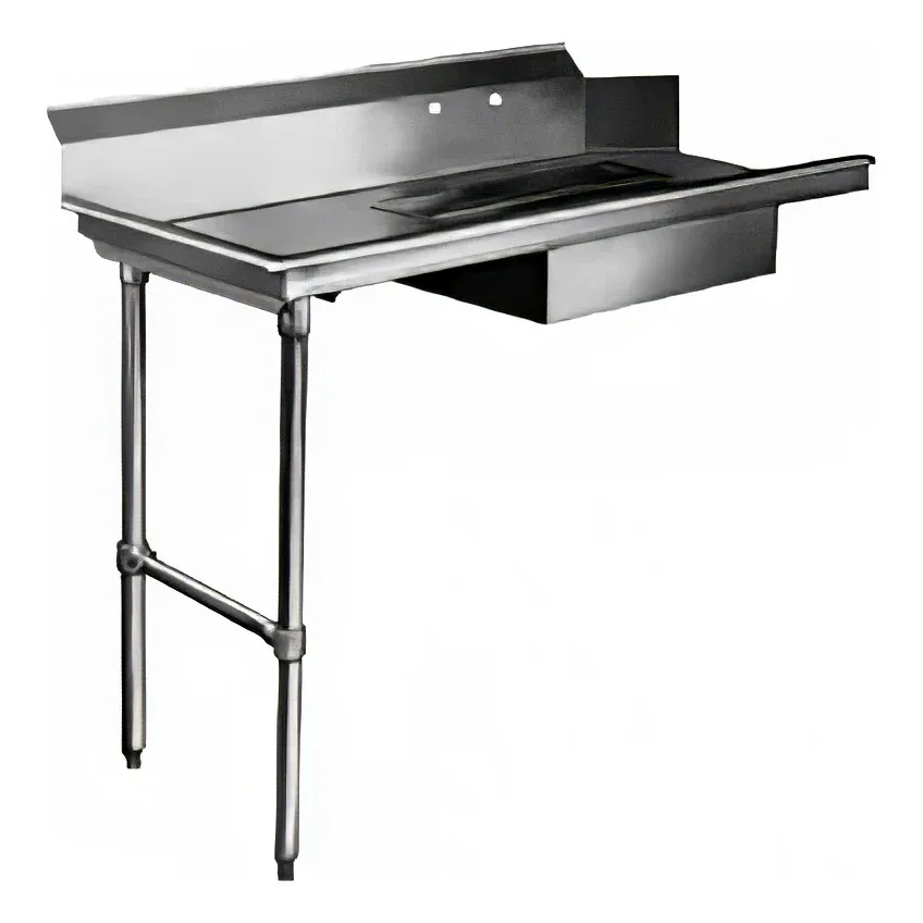 CMA Dishmachines SL-60 60″ Straight Soiled Dishtable, Machine on Left, L to R Operation