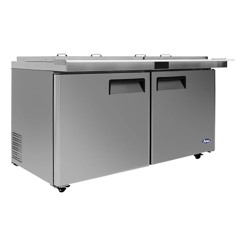 Atosa USA MSF8307GR-NTCV 60“ Two Section Mega Top Sandwich Prep Table
