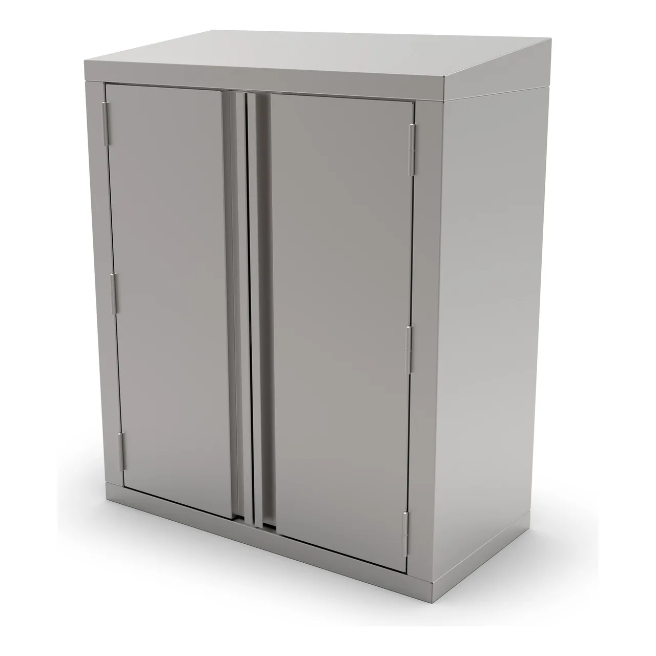 John Boos WCH-60-X 60" Stainless Steel Enclosed Wall Mounted Cabinet w/ Hinged Doors