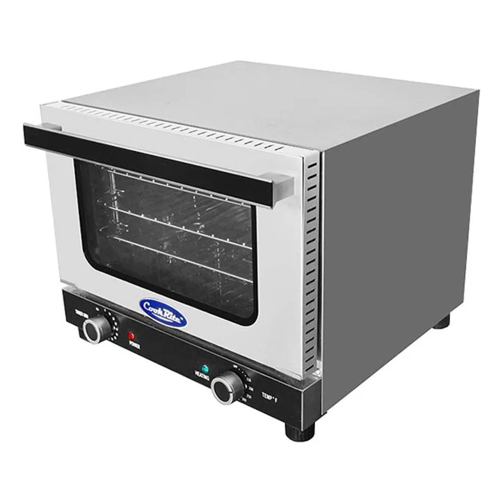 Atosa USA CTCO-50 Countertop Half Size Electric Convection Oven with Manual Controls, 1.55 kW, 120v 