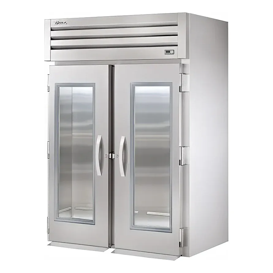 True STG2RRI-2G 68″ Two Section Roll In Refrigerator, (2) Left/Right Hinge Glass Doors, 115v