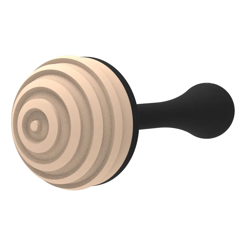 Louis Tellier STAMPA Chocado Choco Mold, 1.22" Dia x 0.66" H With 2.39" x 1.14" Handle, Silicone