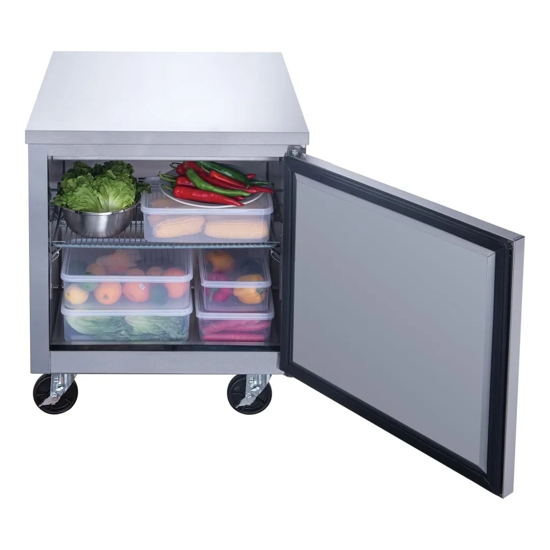 Dukers DUC29R 29 1/8" Undercounter Refrigerator w/ (1) Section & (1) Door, 115v