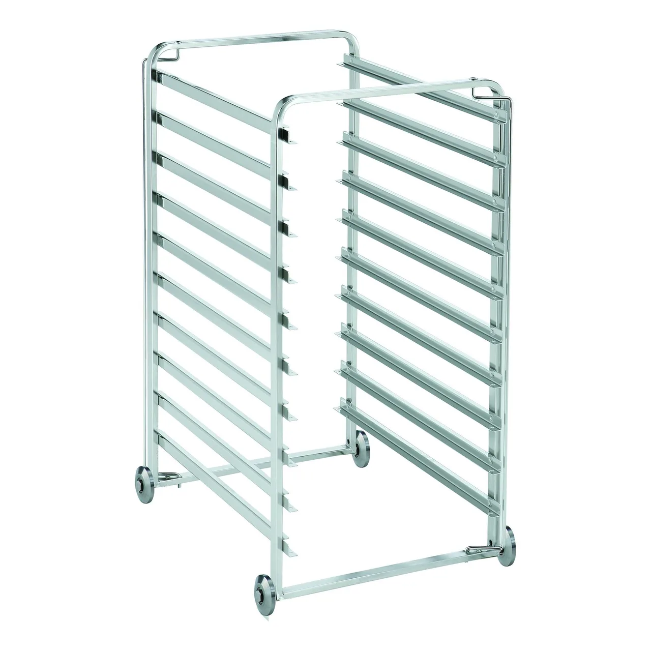 Electrolux Professional 922601 10 Tray Stainless Steel Mobile Tray Rack 