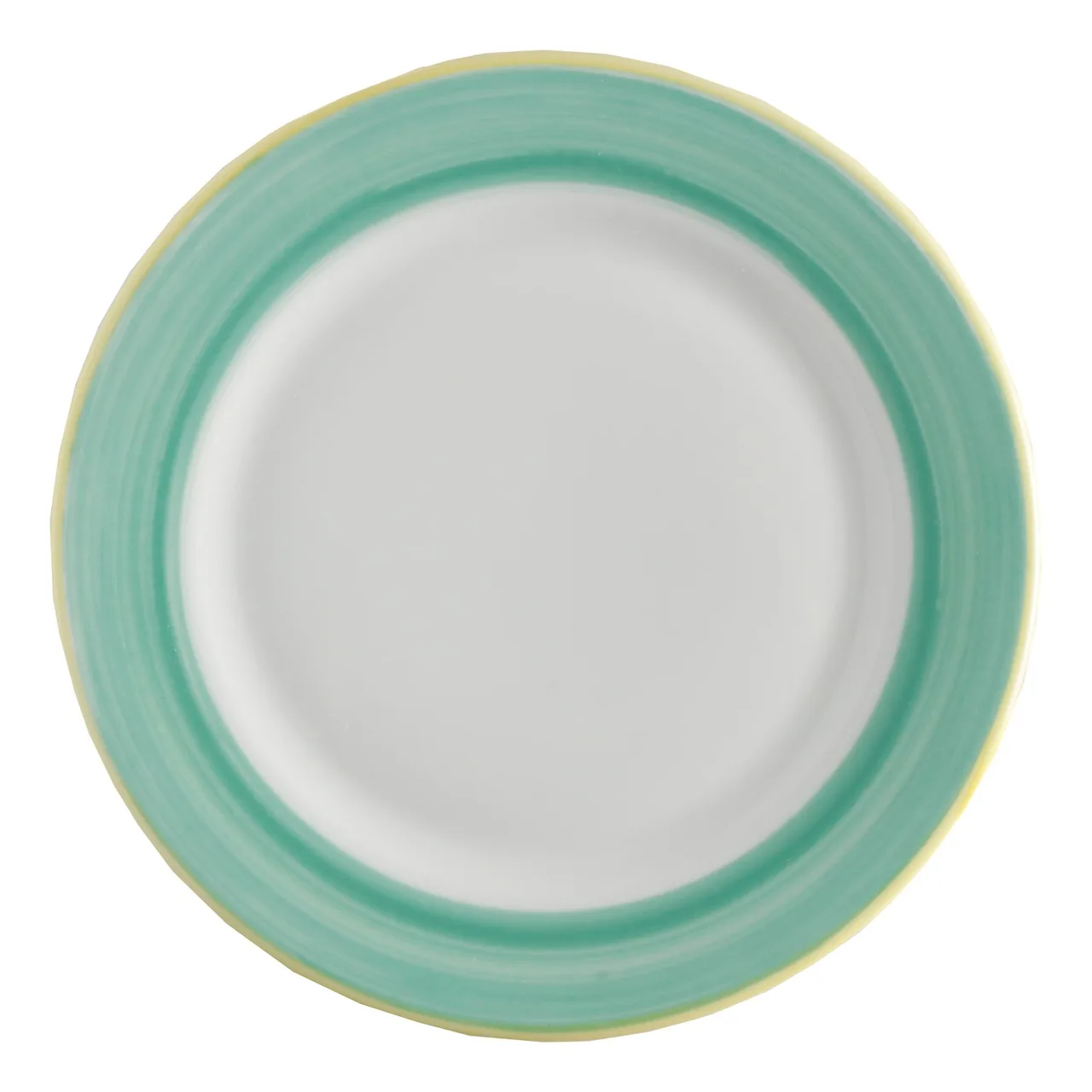GET PA1603902324 9" Porcelain Plate Rolled Edge Scratch‑Resist Microwave/Oven Safe 380°F – Dozen