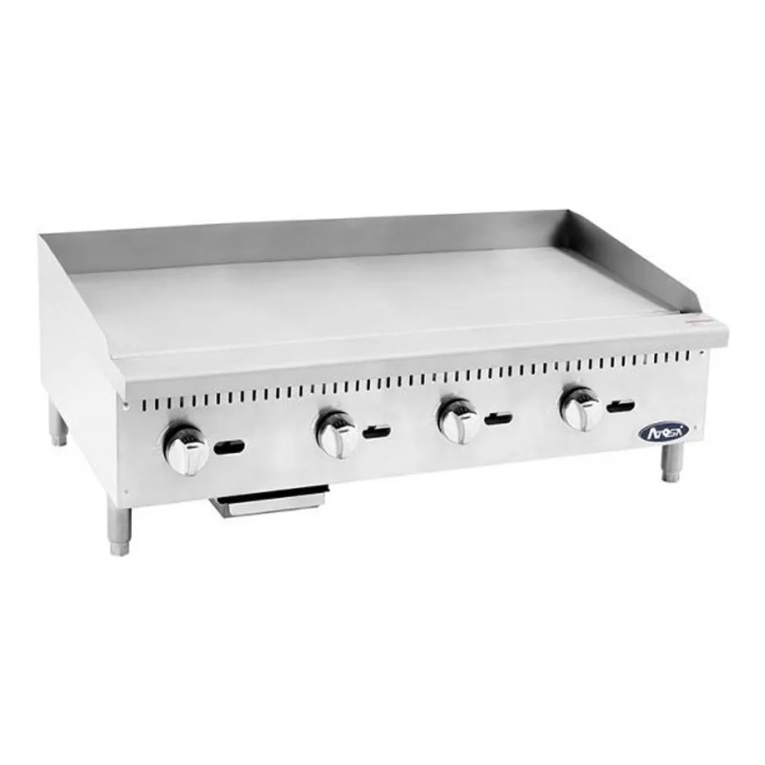 Atosa USA ATMG-48 48" CookRite Countertop Gas Griddle w/ Manual Controls, 120.000 BTU