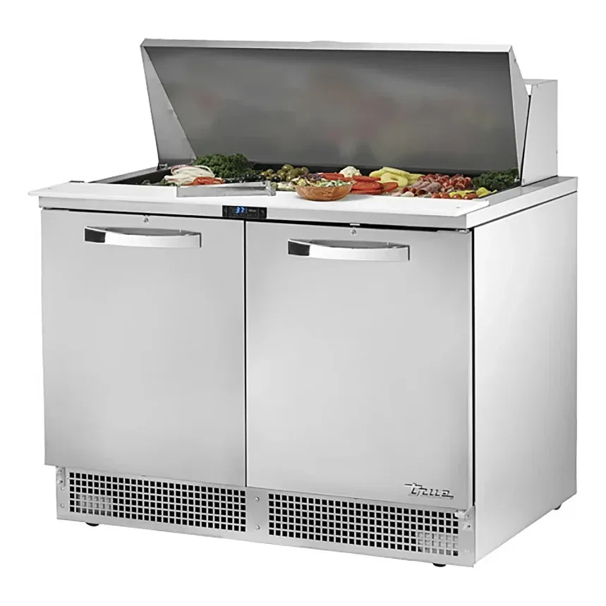 True TFP-48-18M~SPEC3 48″ Spec Series® Sandwich/Salad Prep Table w/ Refrigerated Base, 115v
