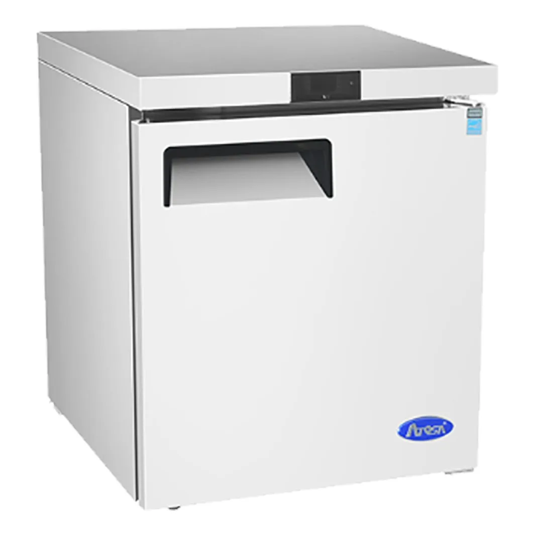 Atosa USA MGF8405GR 27“ 1-Section Undercounter Freezer w/ 1 Door, 7.15 cu. ft.