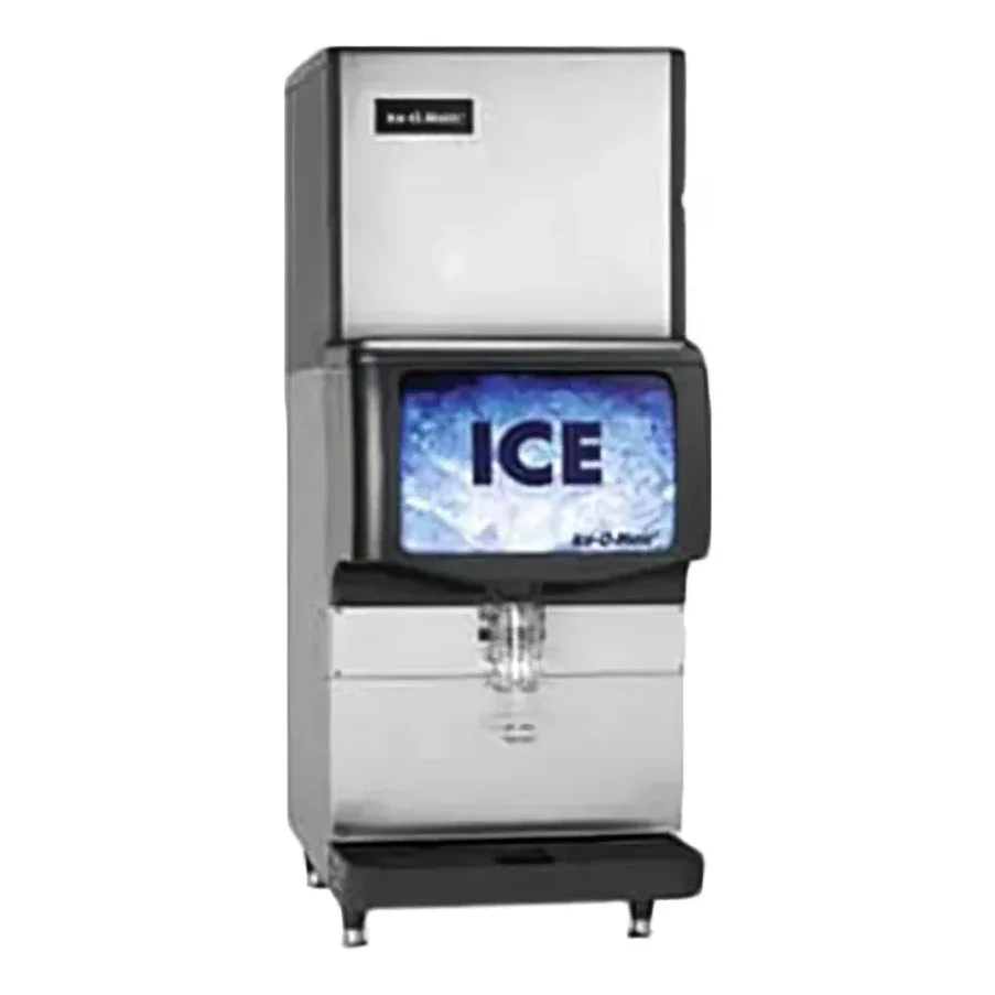 Ice-O-Matic IOD200 Countertop Cube or Nugget Ice Dispenser – 200 lb Storage, Cup Fill, 115v