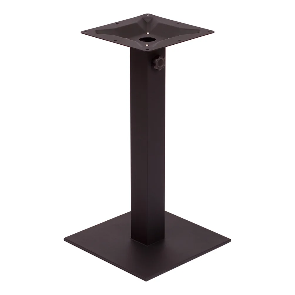 BFM Seating PHTB20SQBLU Metal Margate Table Base