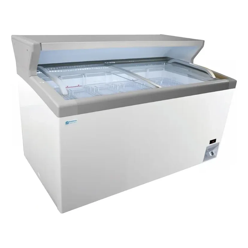 Excellence Industries 25″ Stand Alone Ice Cream Freezer w/ 2 Basket Capacity, 115v