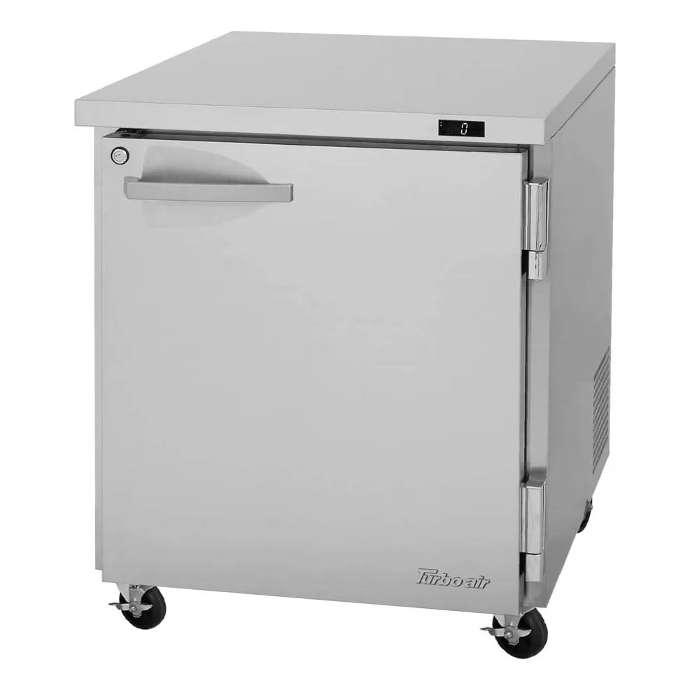 Turbo Air PUF-28-N 27″ 1-Section Undercounter Freezer w/ 1 Door, 6.8 cu. ft.