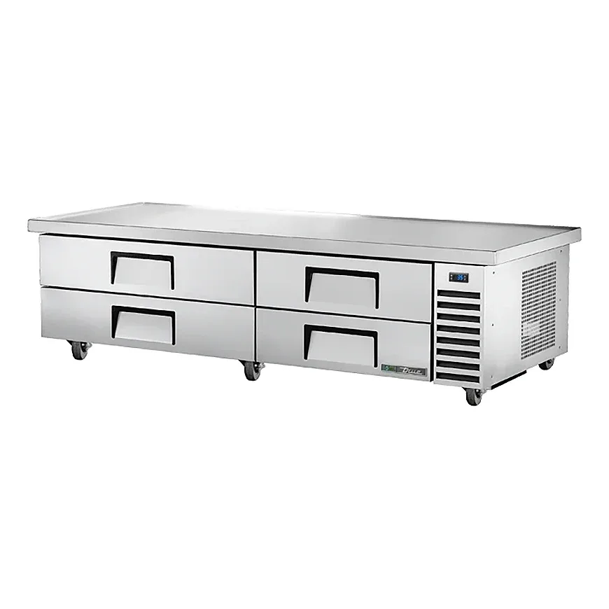True TRCB-82-86-HC 86″ Chef Base w/ (4) Drawers – 115v