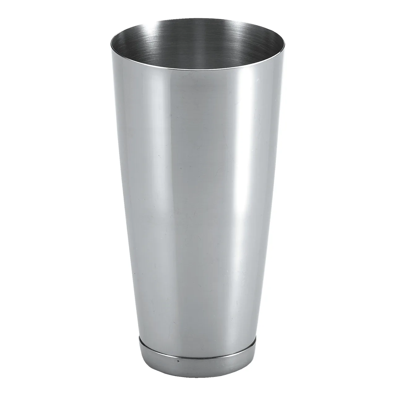 Browne USA 57509 Cocktail Shaker, 30 oz, 3‑7/10" x 7" Stainless Steel, Shaker‑Only, Satin