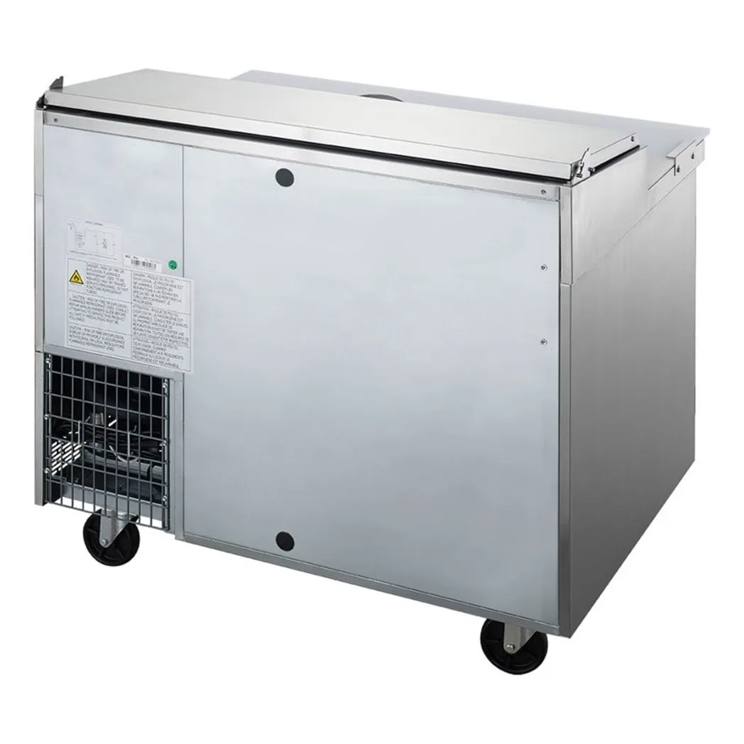 Dukers DPP44-6-S1 44 5/8" Pizza Prep Table w/ Refrigerated Base, 115v