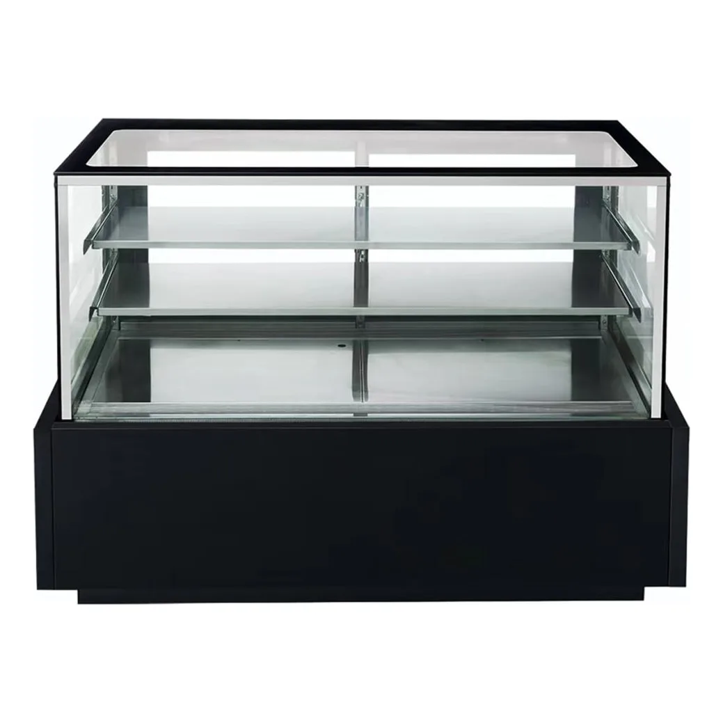 Dukers DDM60R 60" Full Service Bakery Case w/ Straight Glass - (3) Levels, 115v