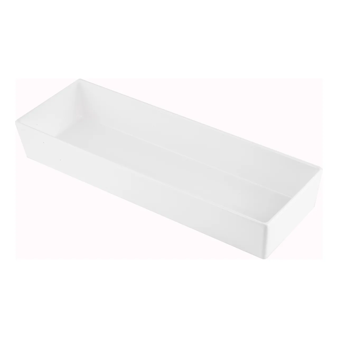 TableCraft Products CW5008BK - 5 Qt Half‑Size Long Aluminum Food Pan, Black Duracoat Cast Aluminum