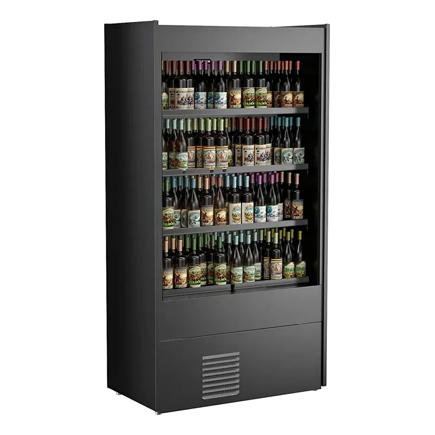 Structural Concepts B427WN 44 3/4″ Allure® Vertical Open Air Cooler w/ (4) Levels, 110-120v