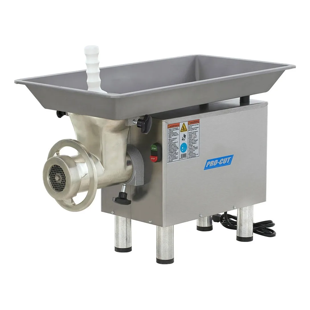 Pro-Cut KG-22W-XP Bench Model Electric Meat Grinder, #22 Hub, 220 Volt, 2 Hp