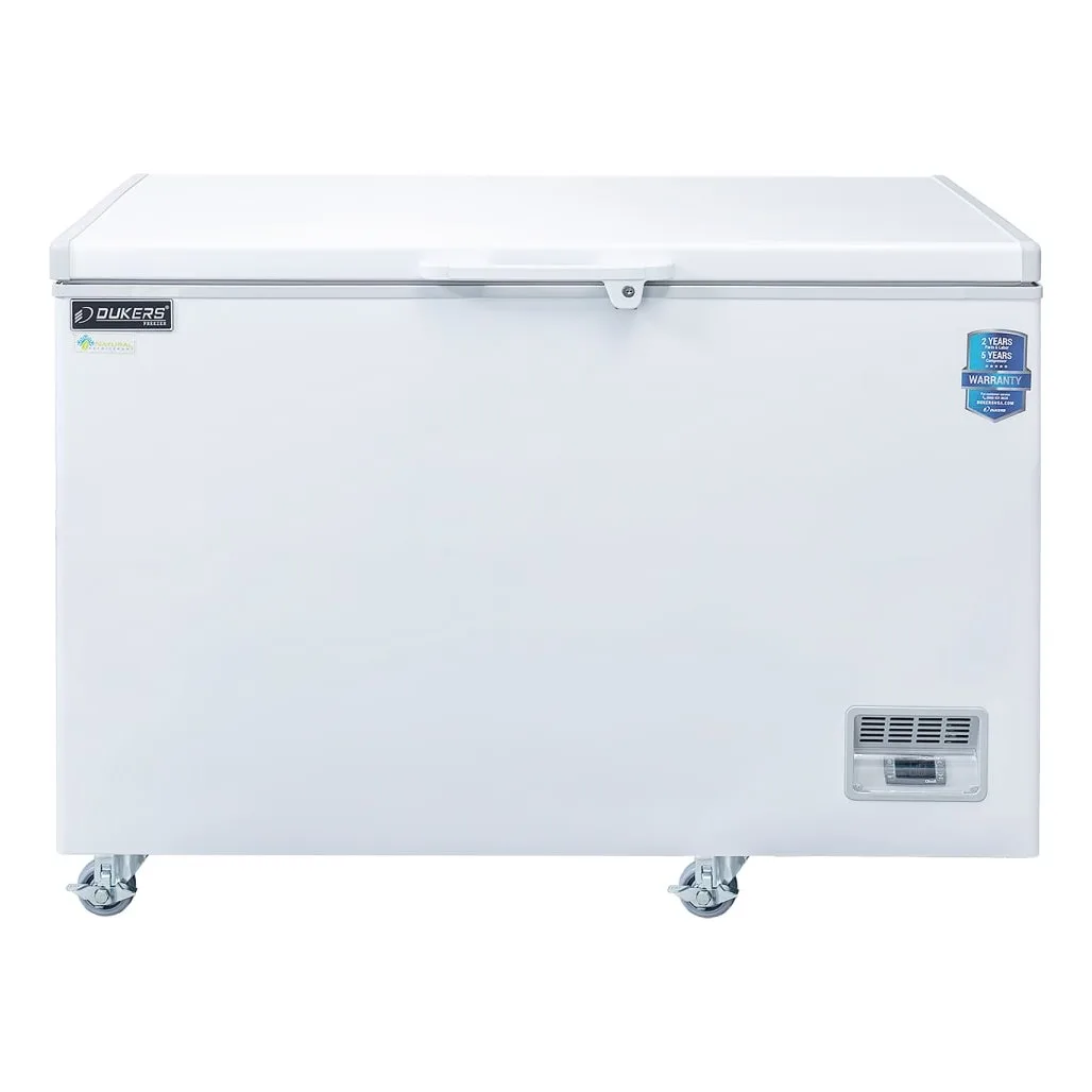 Dukers BD/BG-420 49 3/8" Mobile Chest Freezer w/ (2) Baskets - White, 115v