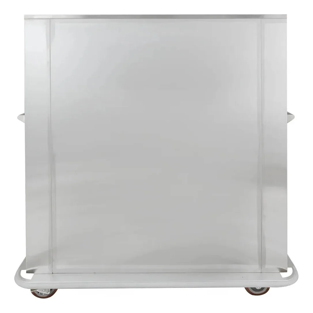 Carter-Hoffmann BB150 Heated Banquet Cart – (180) Plate Capacity, Stainless, 120v 3