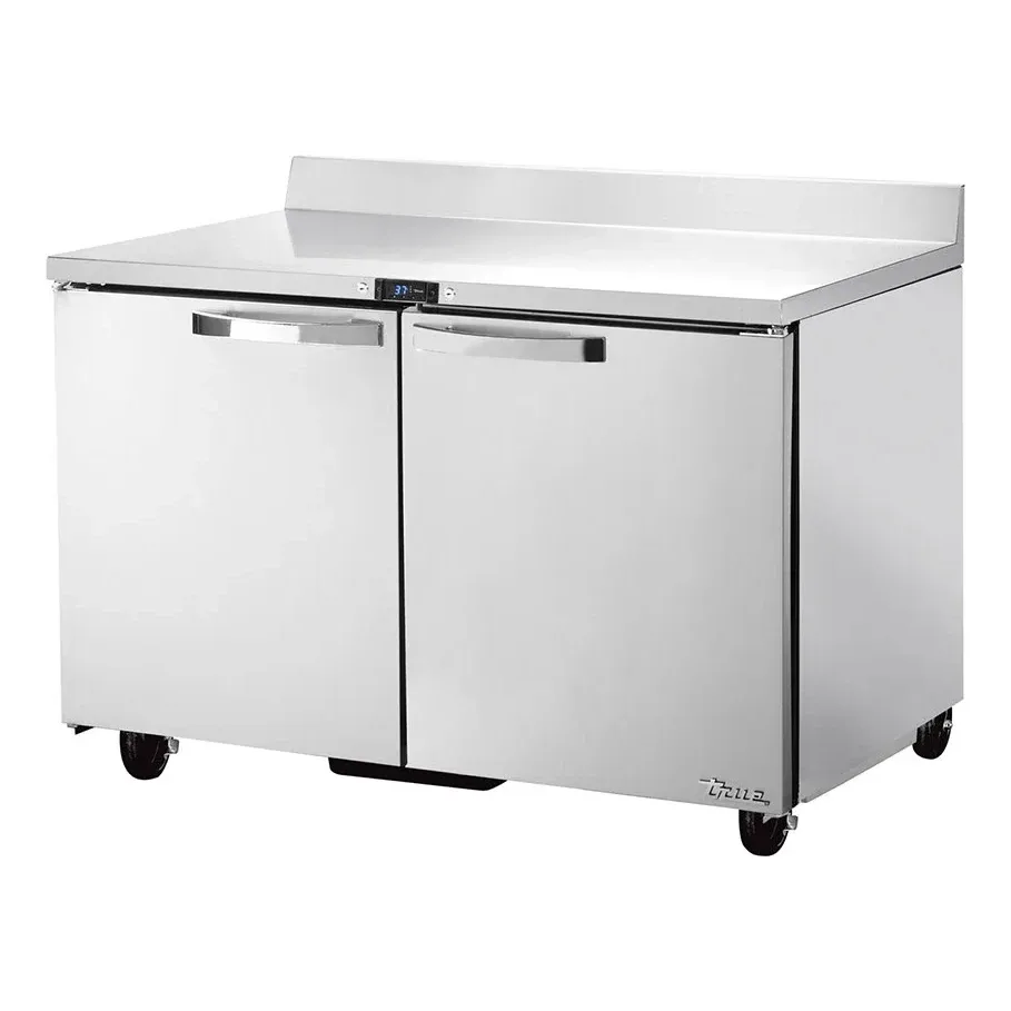 True TWT-48-HC~SPEC3 48″ Worktop Refrigerator w/ (2) Sections & (2) Doors, 115v