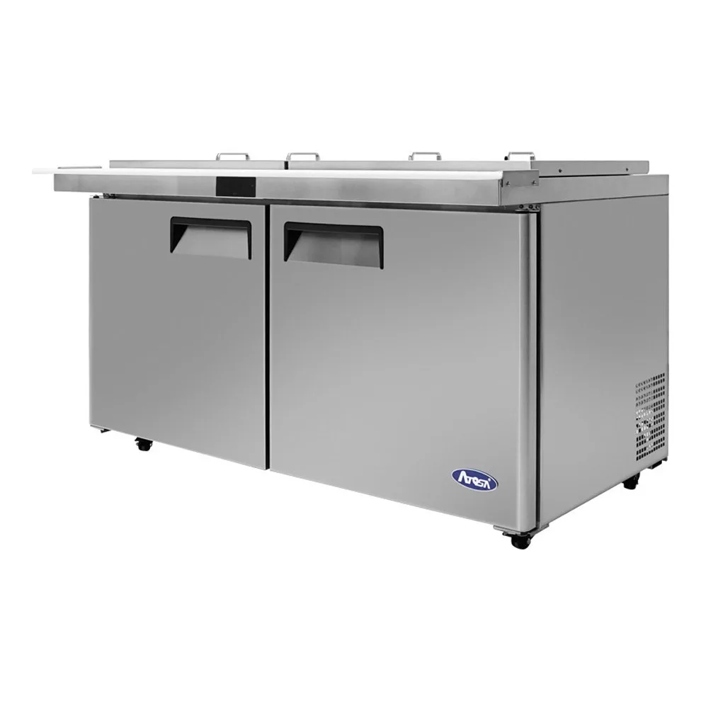 Atosa USA MSF8307GR-NTCV 60“ Two Section Mega Top Sandwich Prep Table
