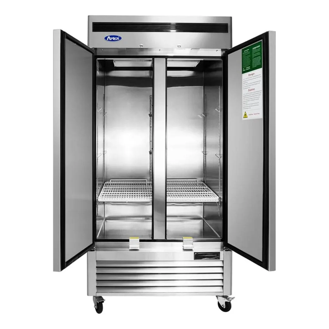 Atosa USA MBF8502GR 40" Two Section Reach-In Freezer w/ 2 Solid Doors, Bottom Mount, 29 cu. ft.