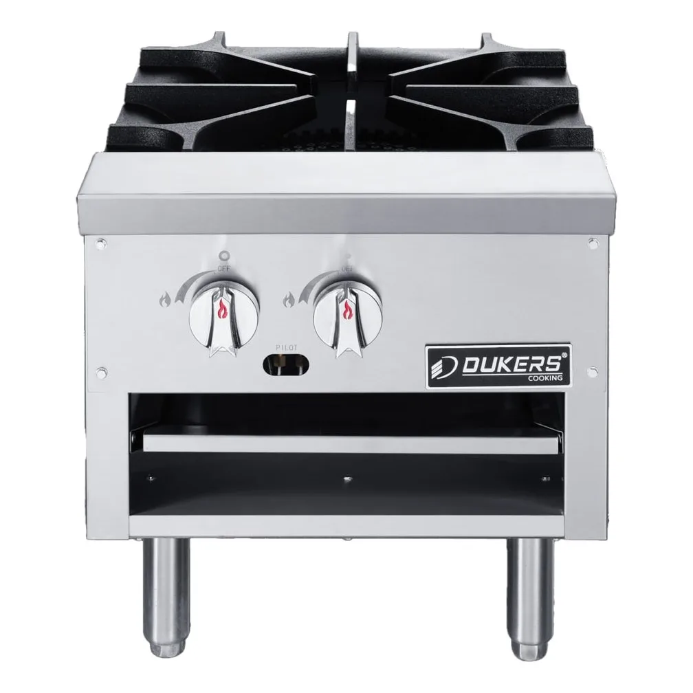 Dukers DCSPB1 1 Burner Stock Pot Range, Convertible