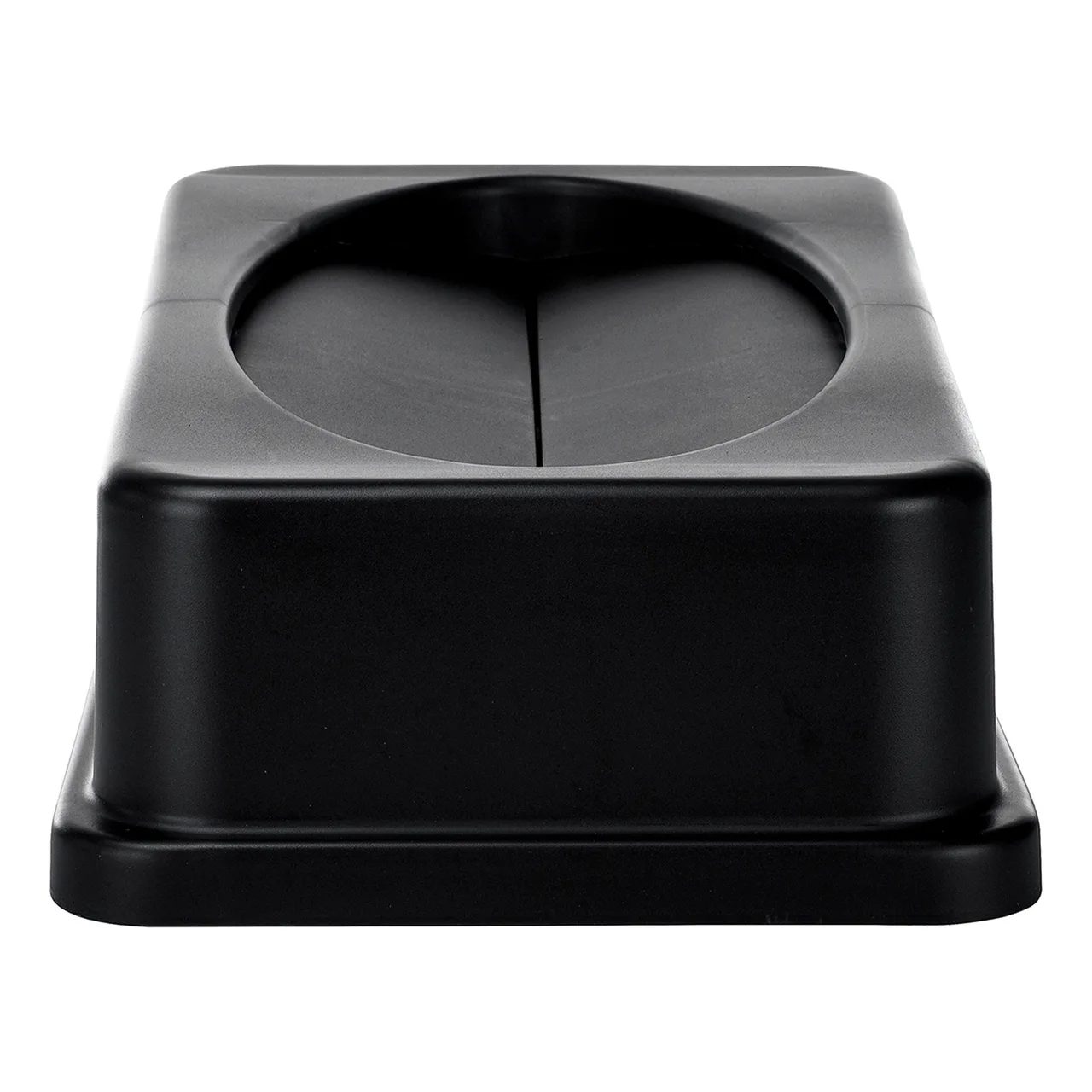Alpine Industries ALP478-2-BLK Trash Can Lid, For 477-Blk, 20"W X 12"D X 5"H