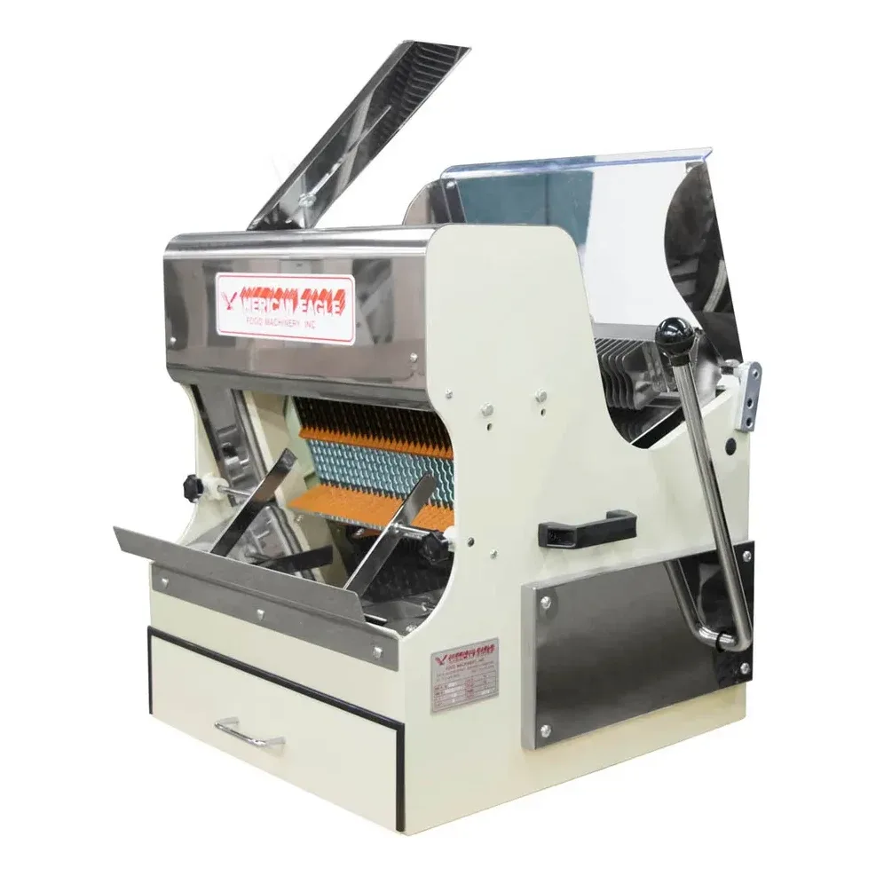 American Eagle AE-BS01-1/0 Countertop Bread Slicer, Automatic Controls, 1″ Slices 3