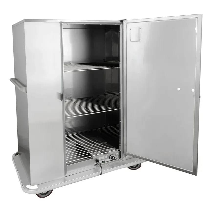 Carter-Hoffmann BB120 Heated Banquet Cart – (144) Plate Capacity, Stainless, 120v 4