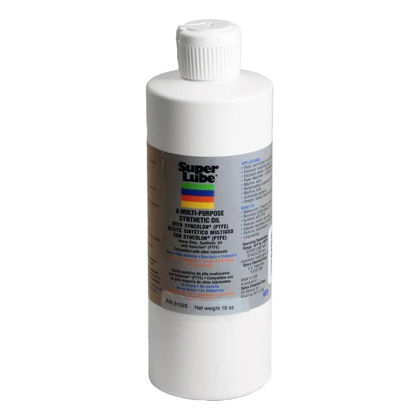Alfa International 51025 Super Lube Food Machine Oil, 16 Oz., Plastic Bottle