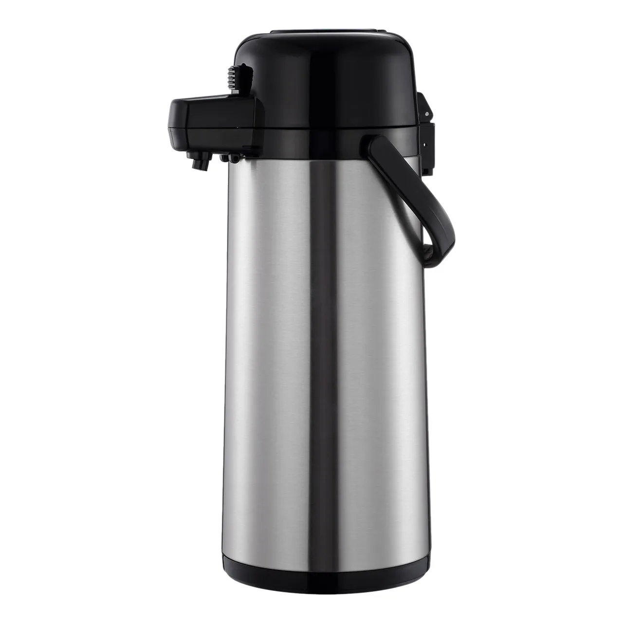 Thunder Group ASPG330 Airpot, 3.0 Liter (101 Oz.), 8-1/4" X 6-1/4" X 16-3/4"H, Glass Lined
