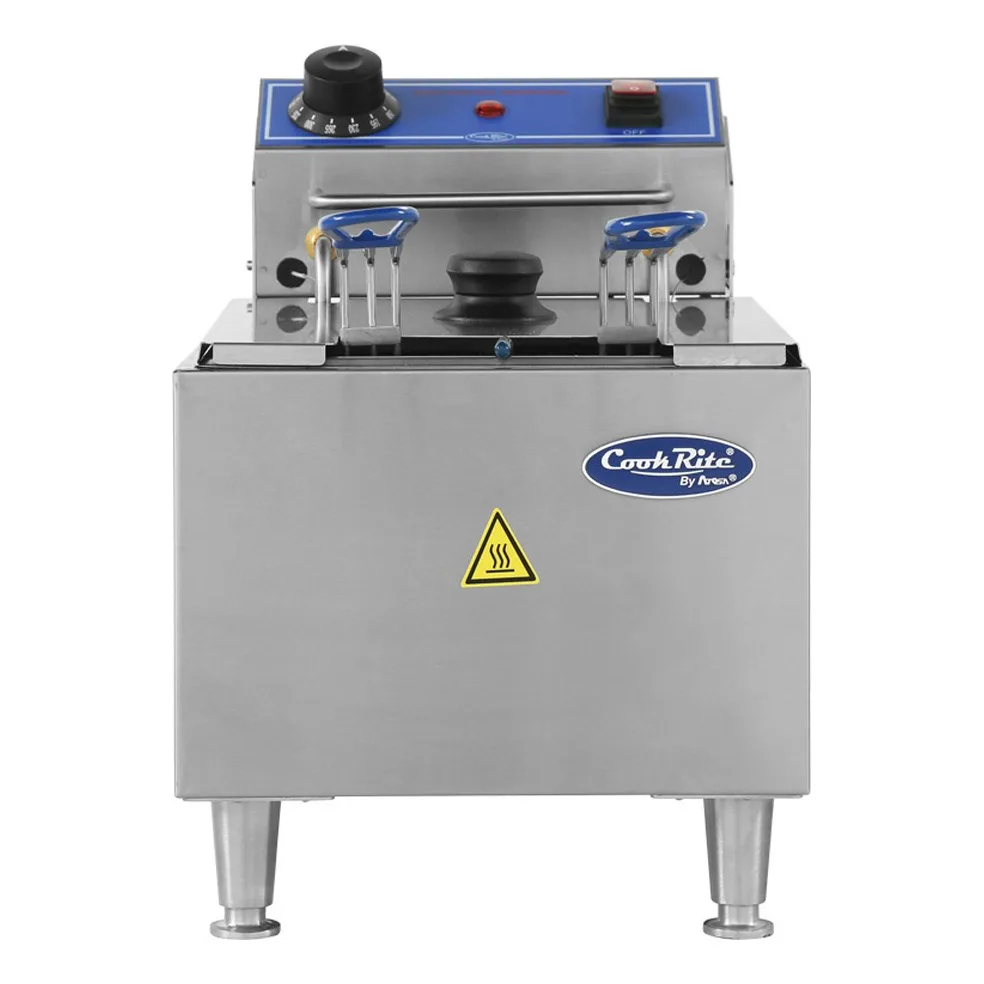 Atosa USA ACEF-10 Full Pot Countertop Electric Fryer w/ 10 Lb. Capacity, 120V, 1700W