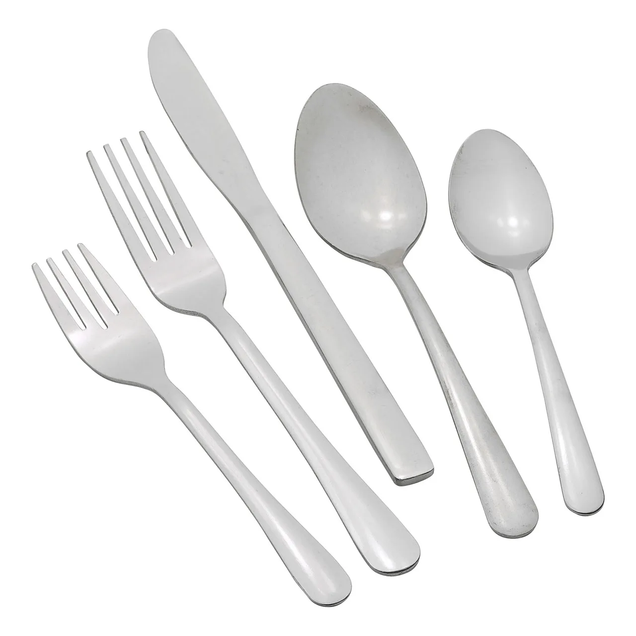 Winco 0012-04 - 5-7/8" Windsor Bouillon Spoon, Heavy‑Weight 18/0 Stainless Steel, Vibro Finish - 1 Dozen